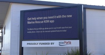 It's a sign - Port Kembla Marine Rescue wants you to take care on the water
