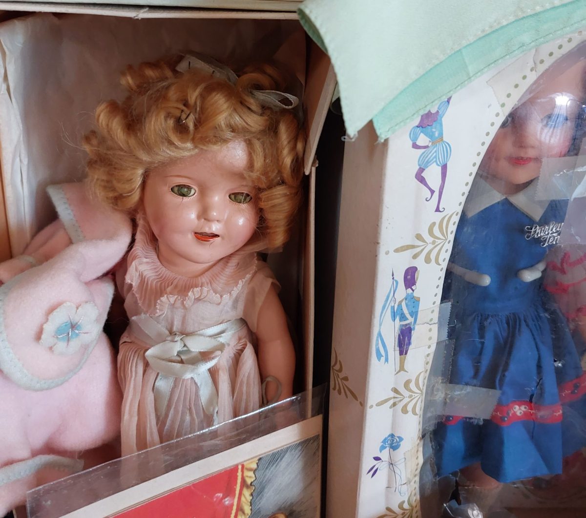 A collector's doll in a box.