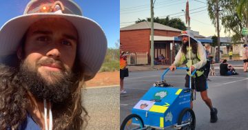 'Wait one more minute, take one more step': Alex Glover's epic walk around Australia for men's mental health