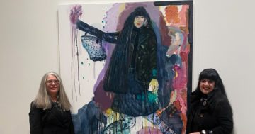 Artist Karen Black celebrates Wollongong art icon Vivian Vidulich in Archibald show