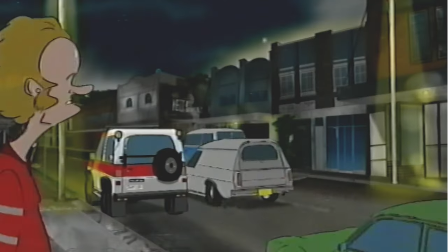 Still of animated video clip based in Port Kembla