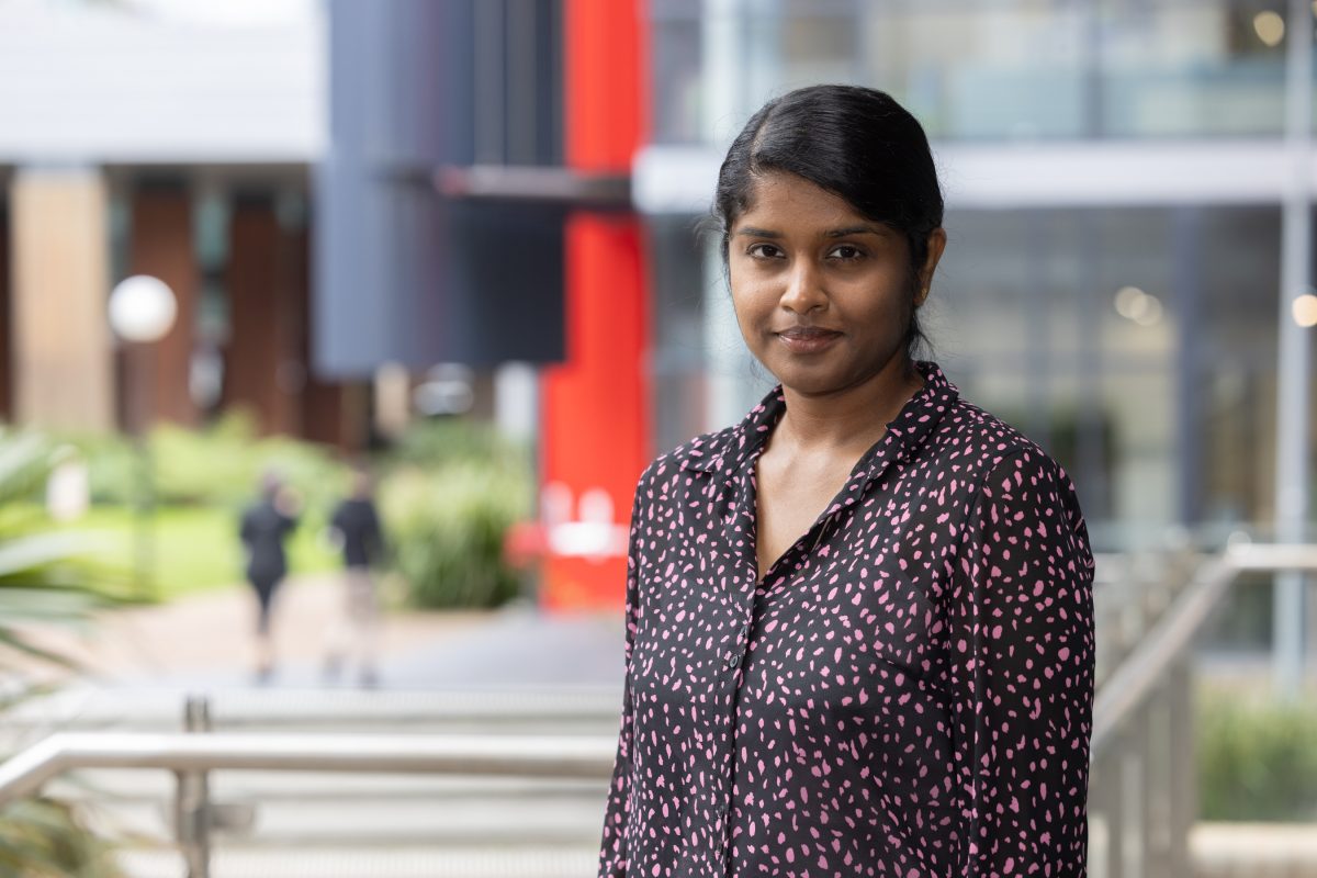 University of Wollongong geomechanics researcher Dr Pabasara Wanniarachchige