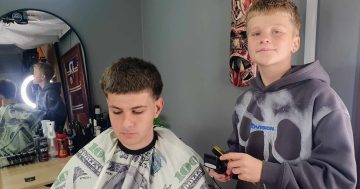 Meet Kanahooka's Will Green – he's only 14, but his barber's business is booming