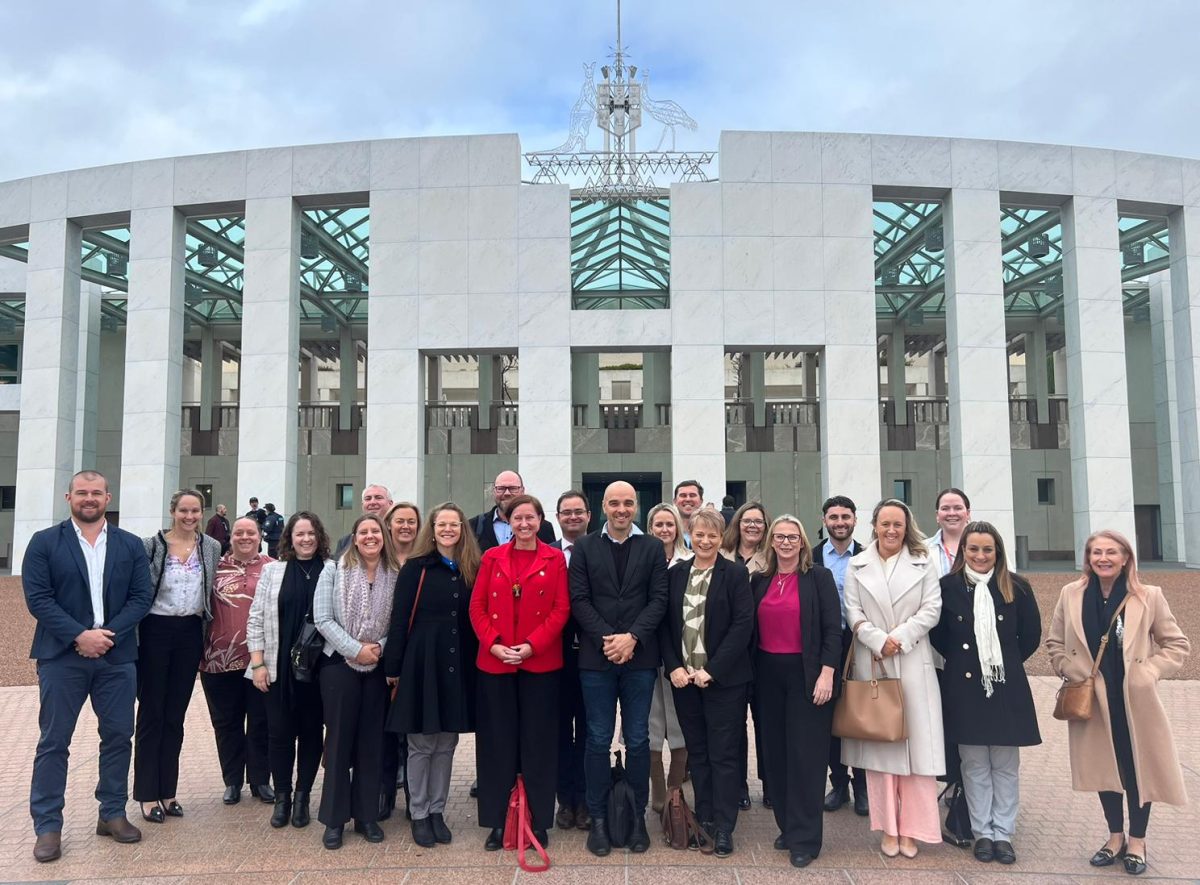 Group at Parliament House