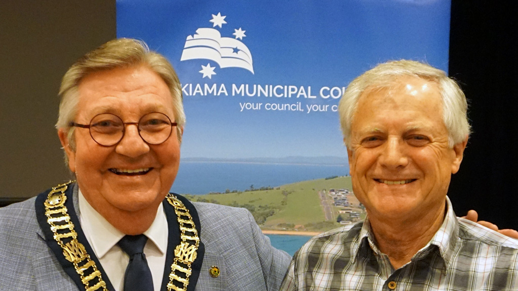 Kiama Mayor with Michael Gleeson