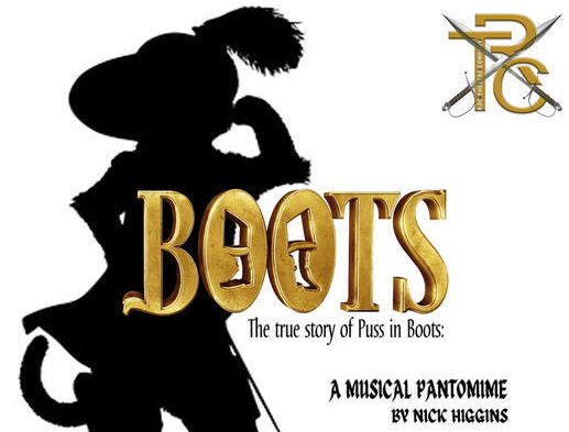 Logo for Puss in Boots by Roo Theatre