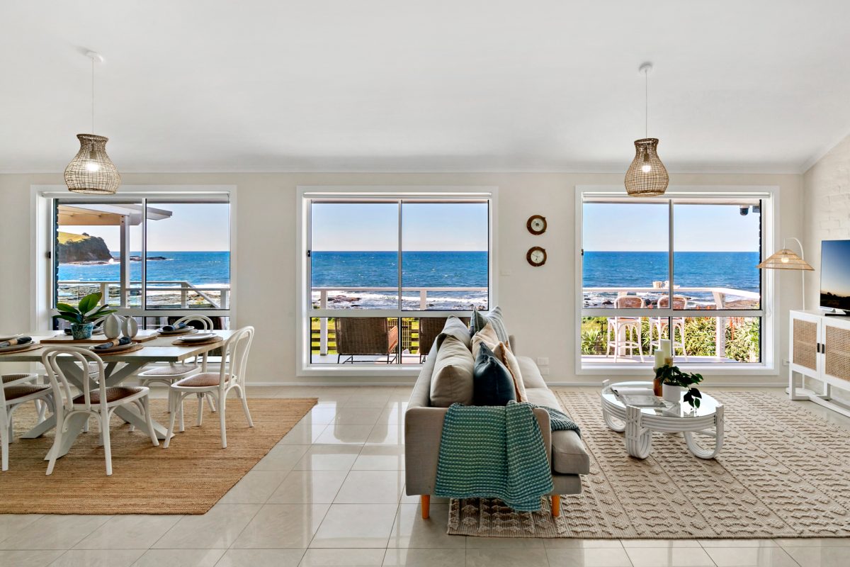 Lounge room at 158 Headland Drive in Gerroa