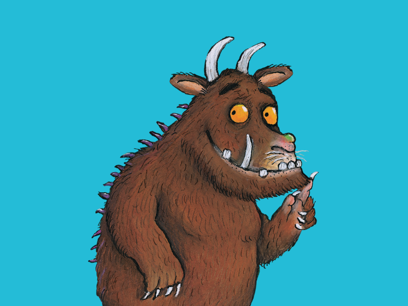 Illustration of the Gruffalo.