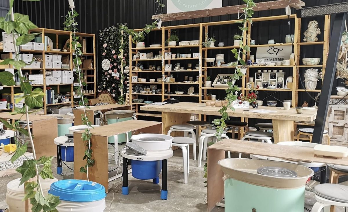 Ceramics and equipment at Soul Clay Studios