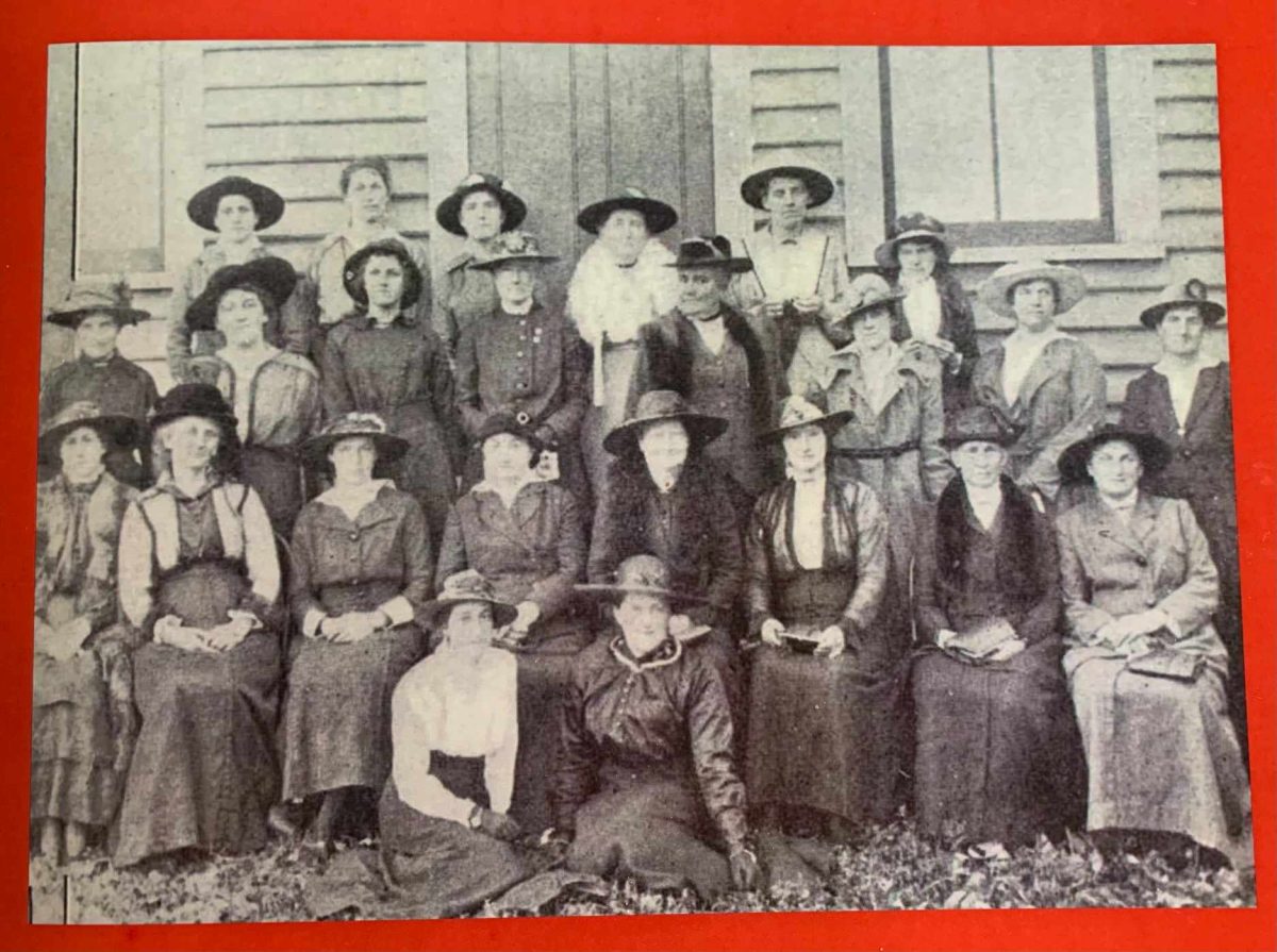 The women of the Jamberoo Red Cross in 1917. The branch was formed in 1914. 