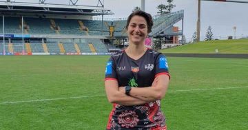 Wollongong physio Jess Stoll kicks historic goal at St George Illawarra Dragons