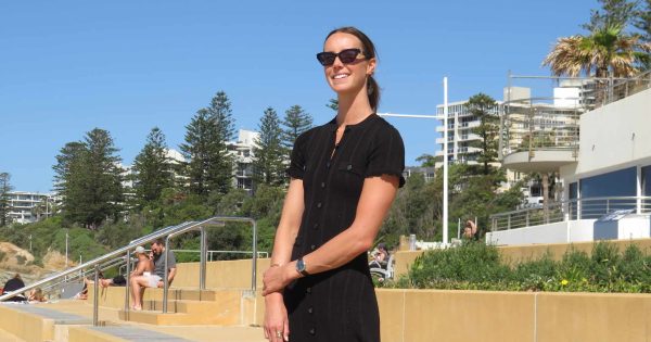 Emma McKeon honoured with hometown tribute at North Gong beach