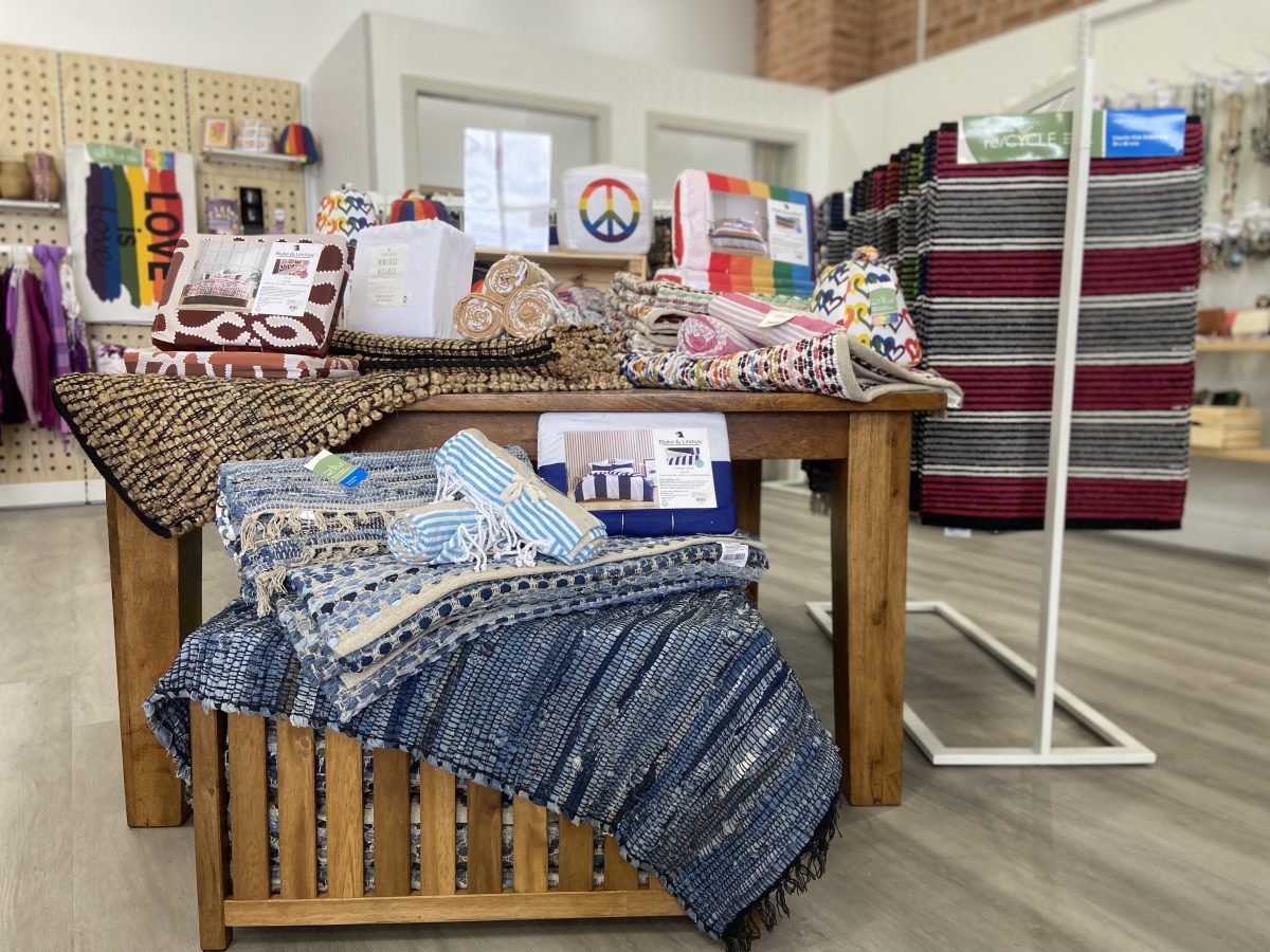 Recycled textiles at Vinnies Fairy Meadow