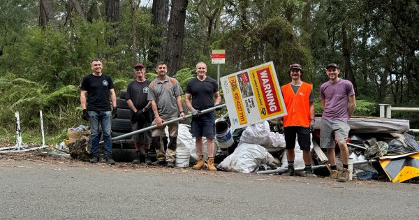 Wollongong Mountain Bike Club gives escarpment some much-needed TLC