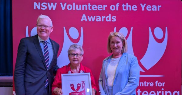 Jamberoo stalwart Barbara Adams named 2024 Illawarra Volunteer of the Year