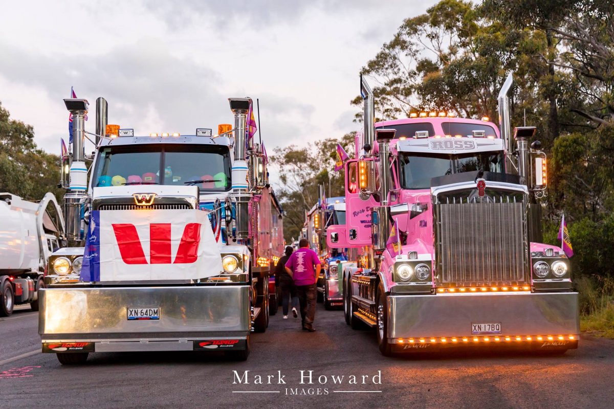 Big trucks at Illawarra Convoy