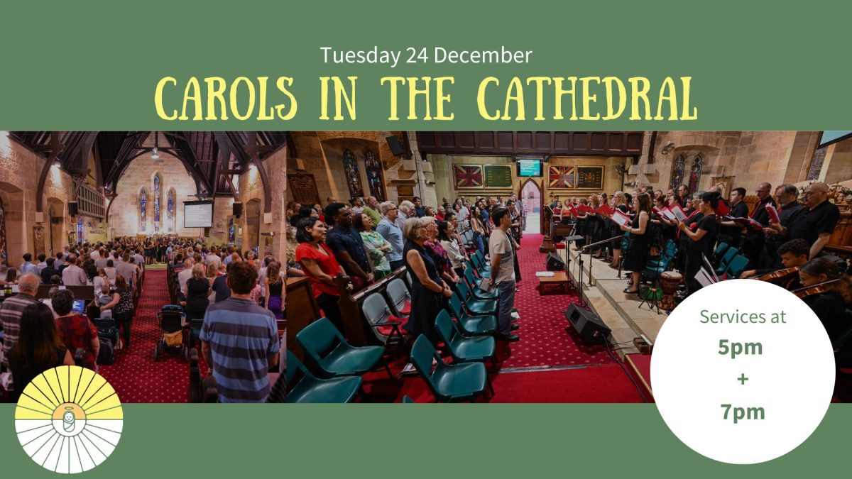 Banner for Carols in the Cathedral by St Michael's Anglican