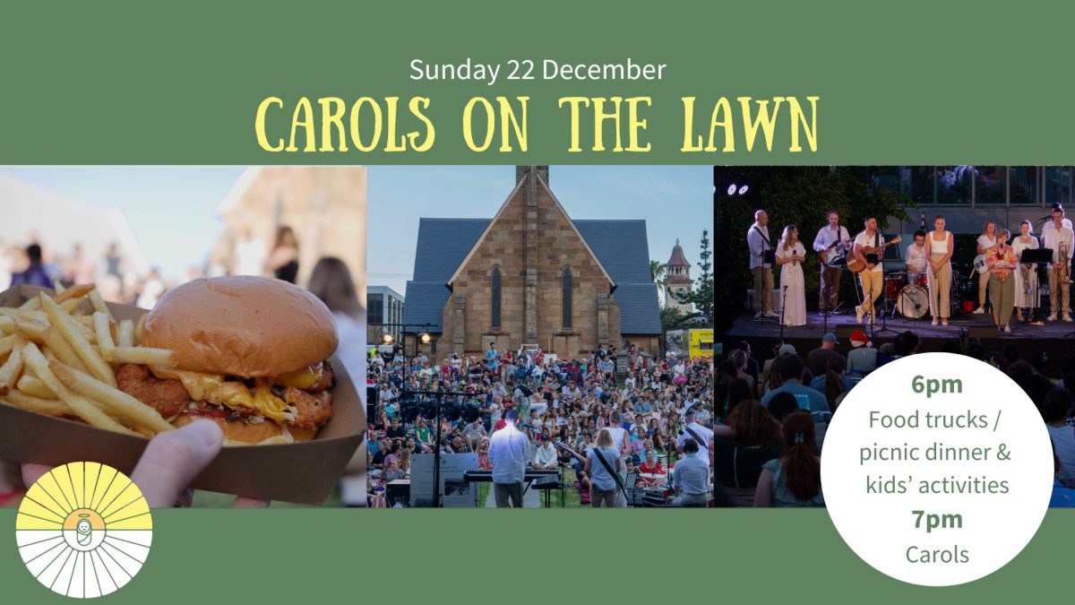 Banner for Carols on the lawn by St Michael's Anglican