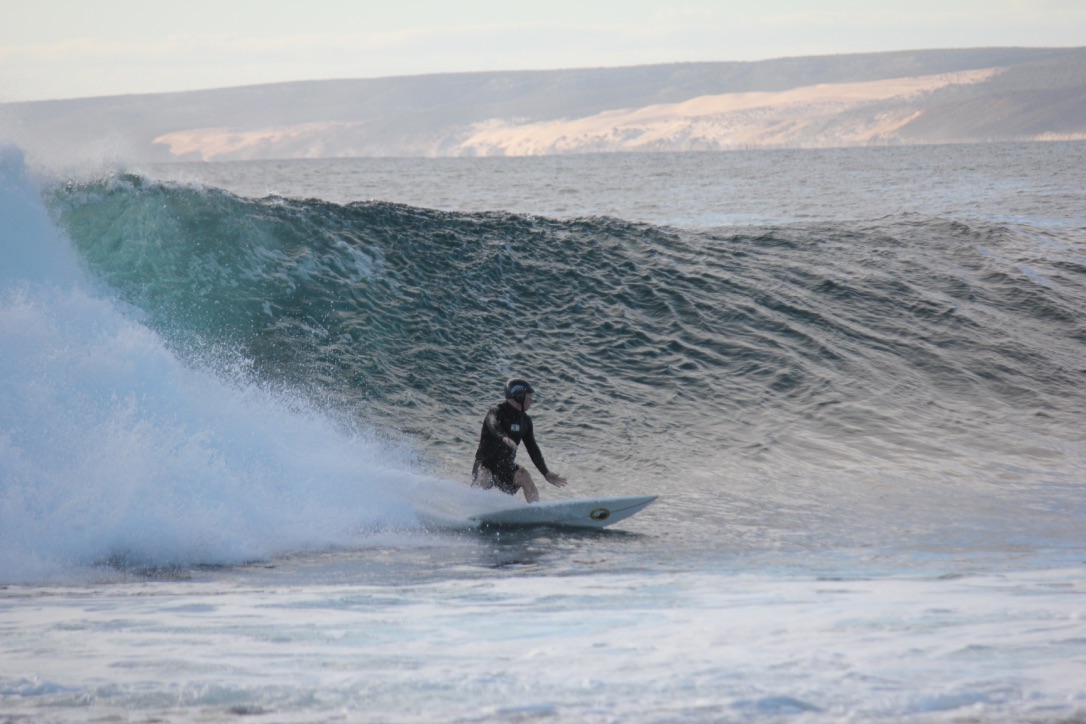 Man surfing