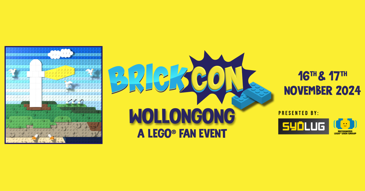 Banner forBrickCon Wollongong