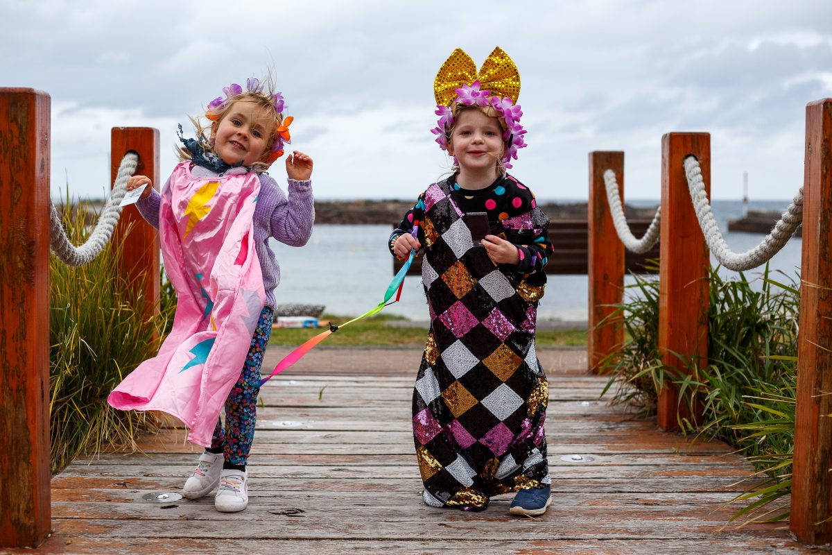 Children play at a Healthy Cities Let’s Play Illawarra event