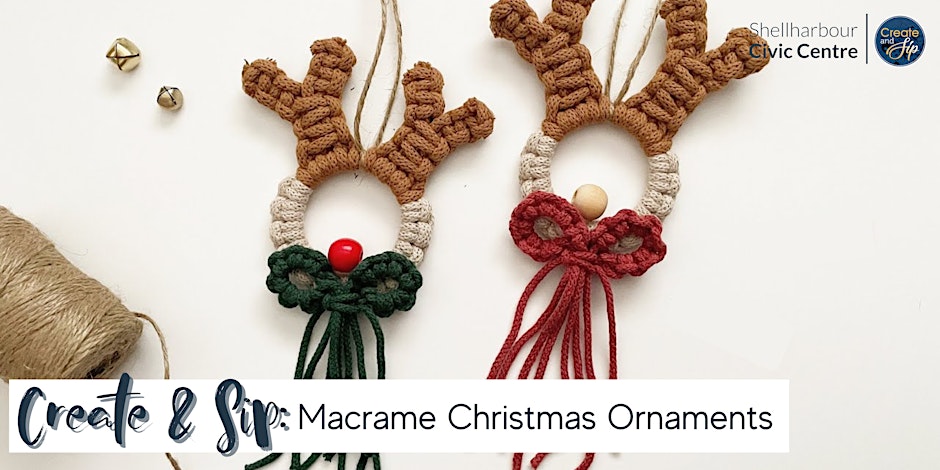 Macrame Christmas decorations