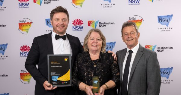 Symbio Wildlife Park and Mt Hay Retreat win gold in NSW Tourism Awards 2024