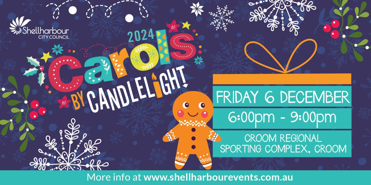 Banner for Carols by Candlelight in Shellharbour