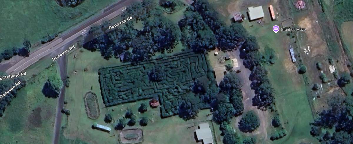 The owner of Granties Maze has been ordered to demolish 27 of the attractions at the park. 