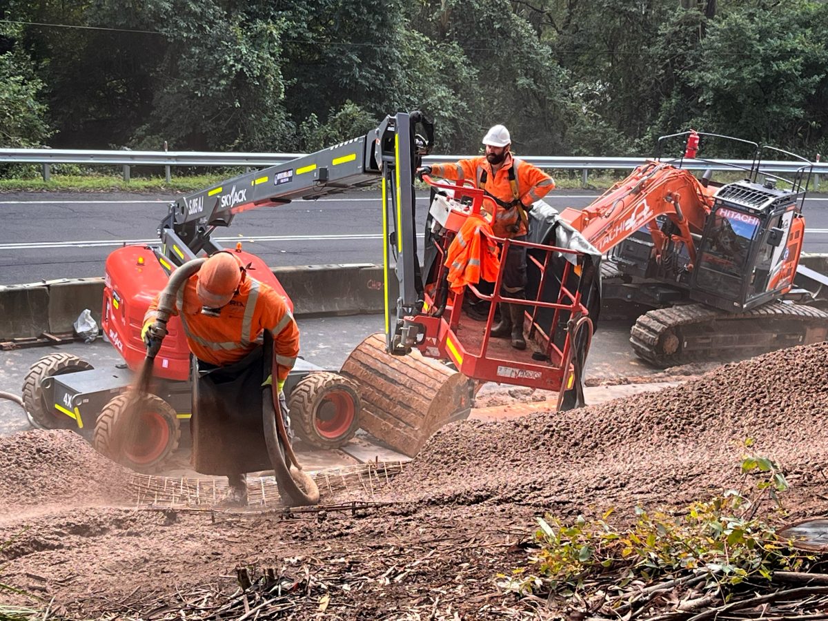 Bulli pass workers.