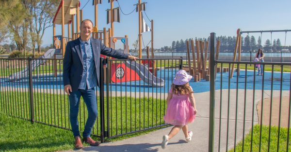 Fencing four key playgrounds to improve safety has proven a hit in Shellharbour