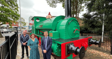 Full steam ahead for Corrimal's beloved 'green frog' loco after restoration work