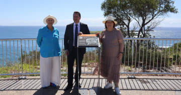 New viewing platform unveiled at Hill 60 celebrates the Port Kembla site's heritage