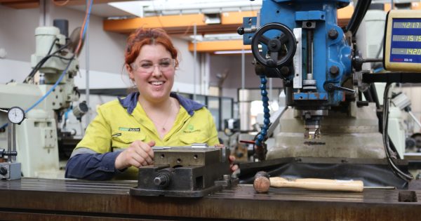 $47m TAFE centre of excellence in heavy industry an investment in students like Jess