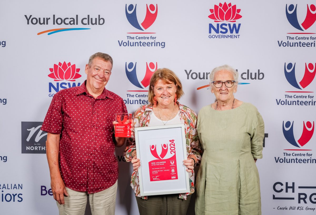 NSW Club Volunteer of the Year winners