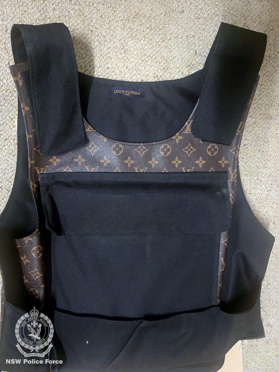 A ballistic vest 