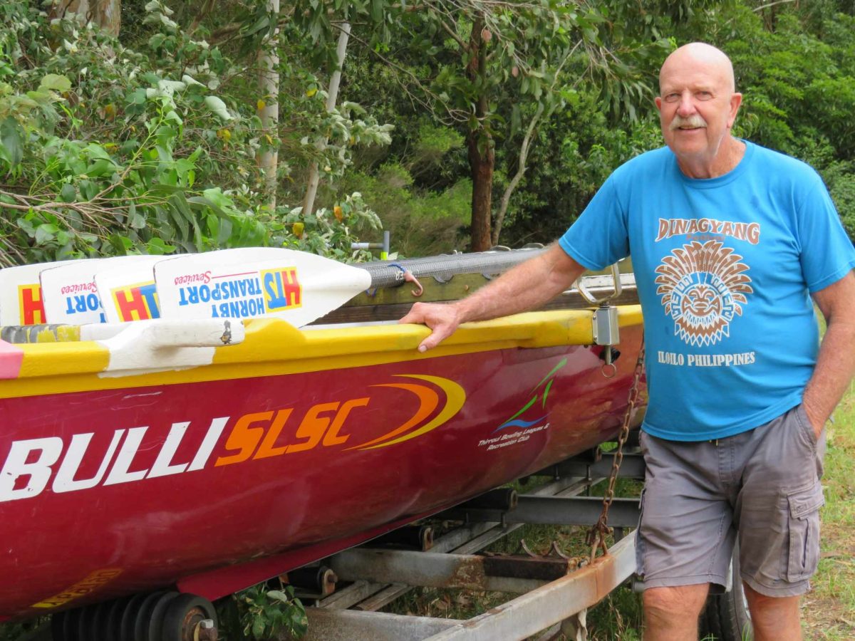 Fifty years after he rowed in the first ever George Bass Surfboat Marathon, life member of Bulli Surf Life Saving Club Chris Mercer rang in the new year rowing the Bass again. 