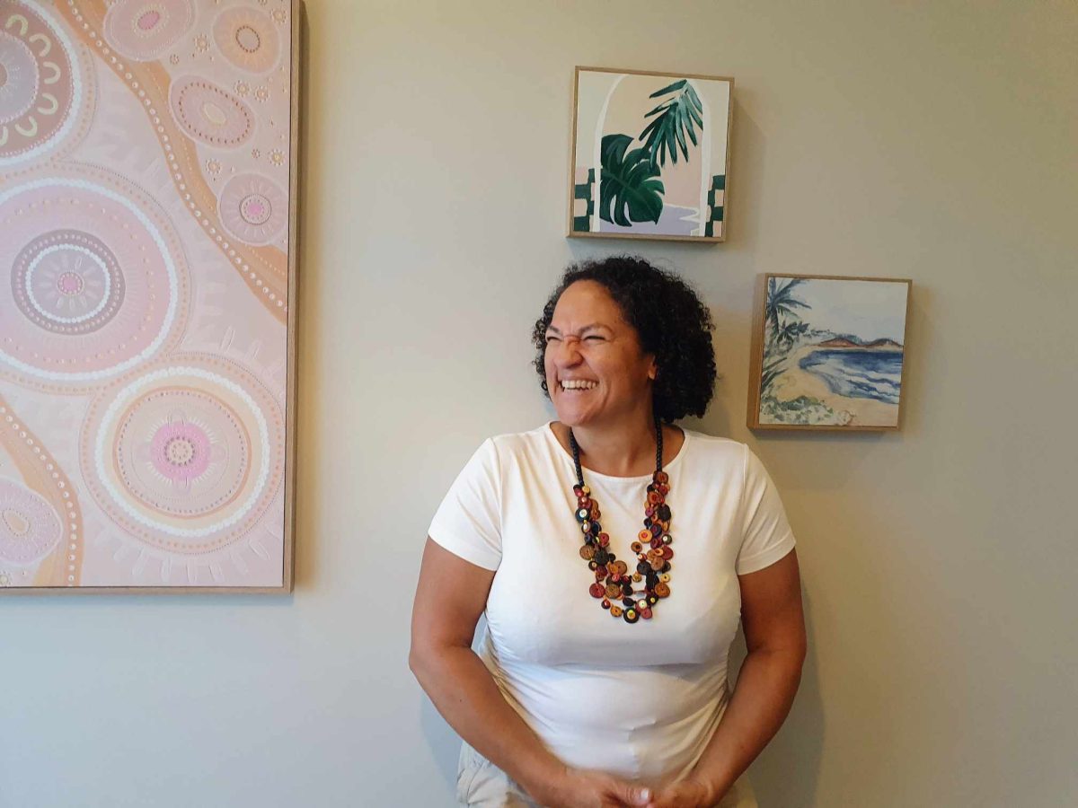 Malika Rees offers choir and board games sessions at the Illawarra Women's Trauma Recovery Centre, as ways for women to experience joy and community. 