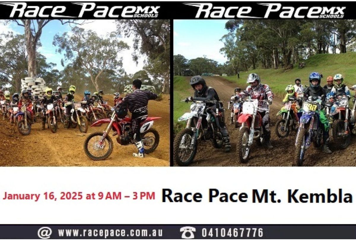 Race Pace MX School Mt Kembla