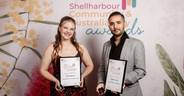 Recognition for outstanding citizens who've made Shellharbour and beyond a better place