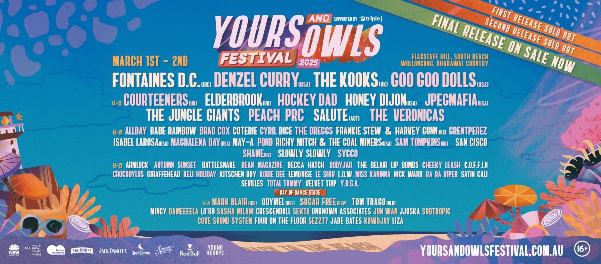 Yours and Owls Festival banner