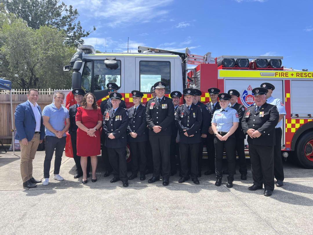 Corrimal fire brigade celebrates 100 years since it was founded. 