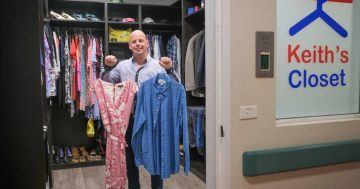 Helping hands needed as Keith’s Closet unpacks new wardrobe at Shellharbour Hospital