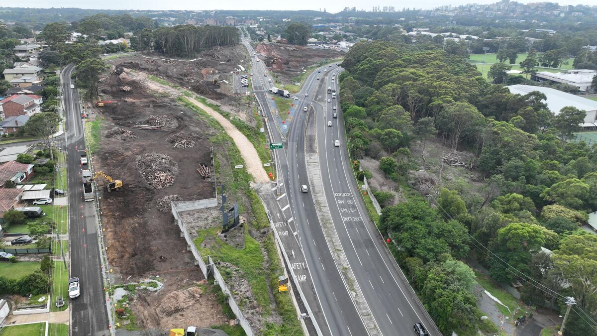 Roadwork and land clearing