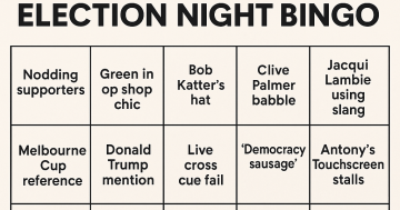 Bingo! You can be a winner on election night regardless of the outcome