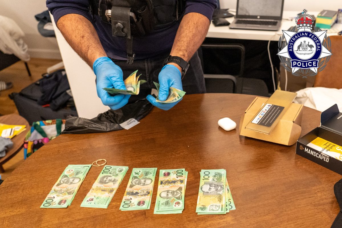 seized cash