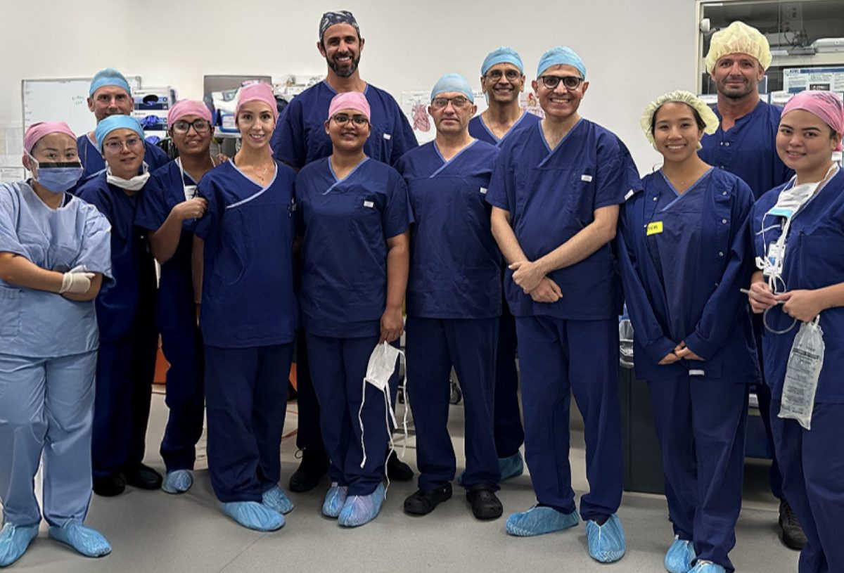 Convergent Hybrid Therapy team Wollongong Private Hospital