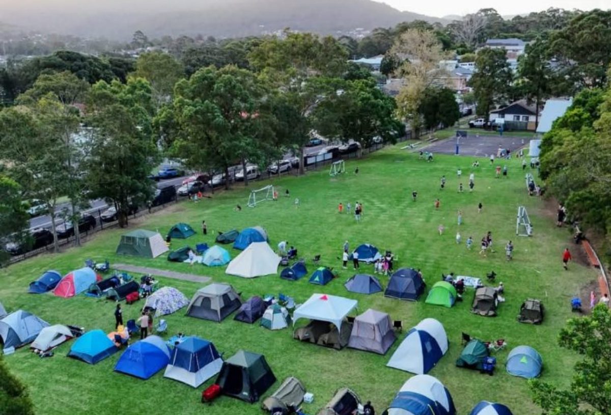 Mount St Thomas school camp out
