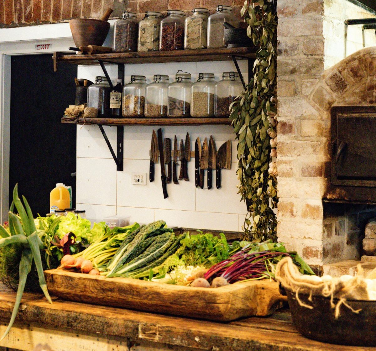 Restaurant kitchen
