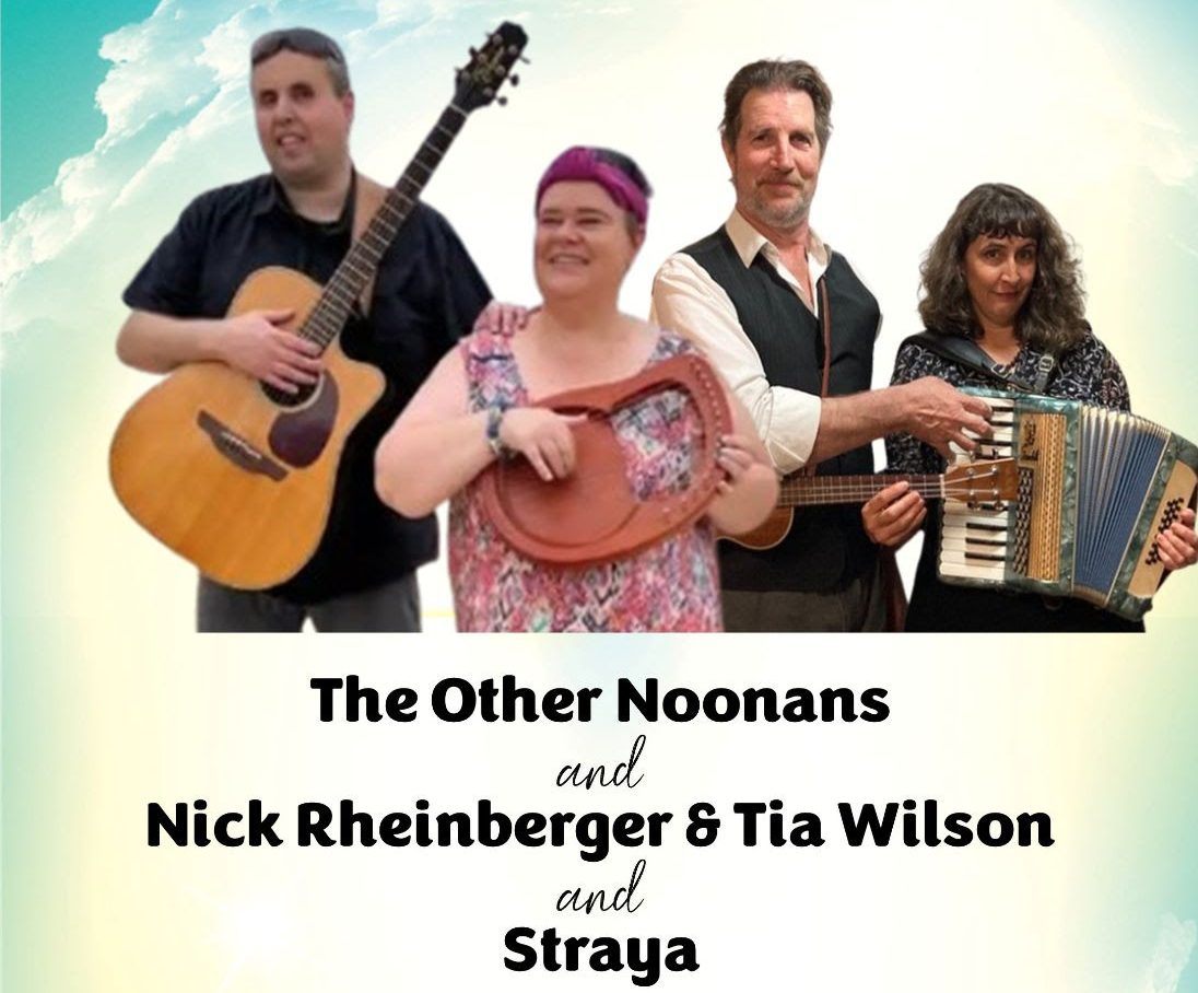 Montage of members from various bands